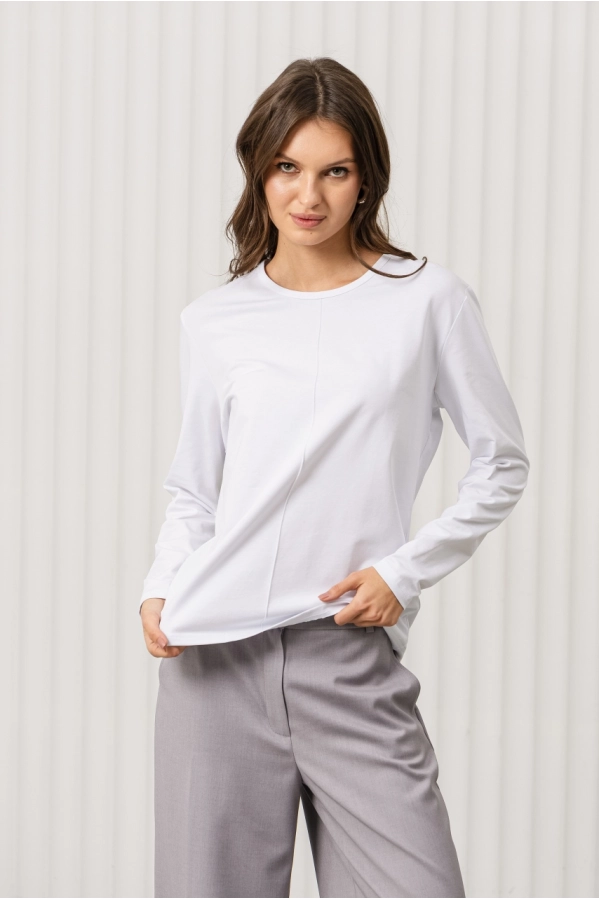 Джемпер RomGil РП0145-ХЛ2 белый