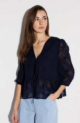 Блуза Buter 3271 темно-синий 