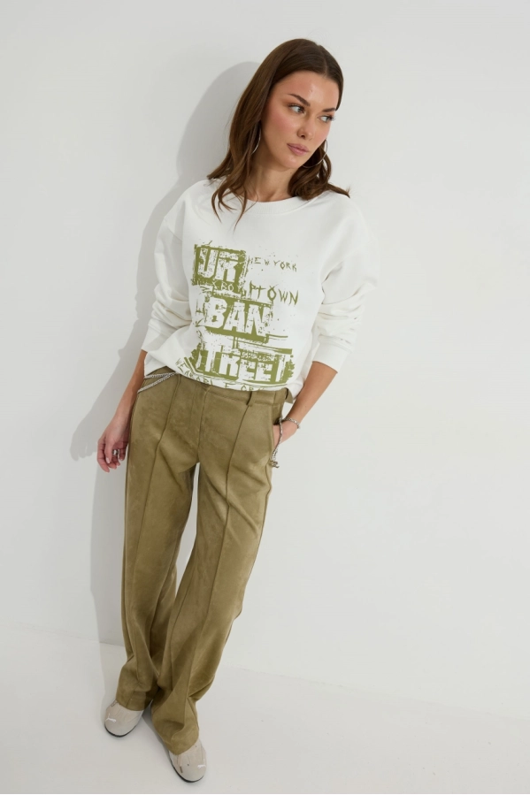 Брюки Lyushe 4314 оливка