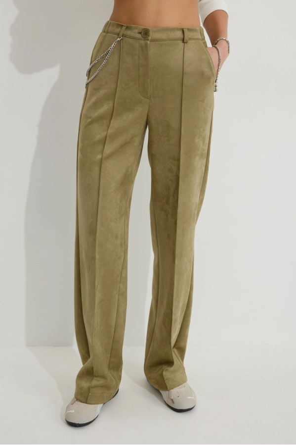 Брюки Lyushe 4314 оливка