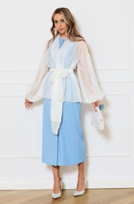 Комплект Golden Valley 6735 молочно-голубой 