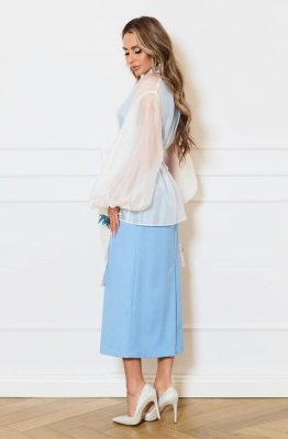 Комплект Golden Valley 6735 молочно-голубой 