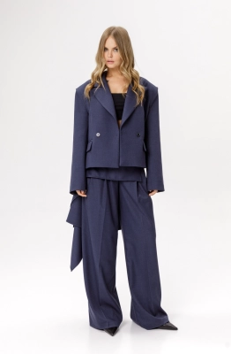 Брюки PiRS 6378 джинсовый 