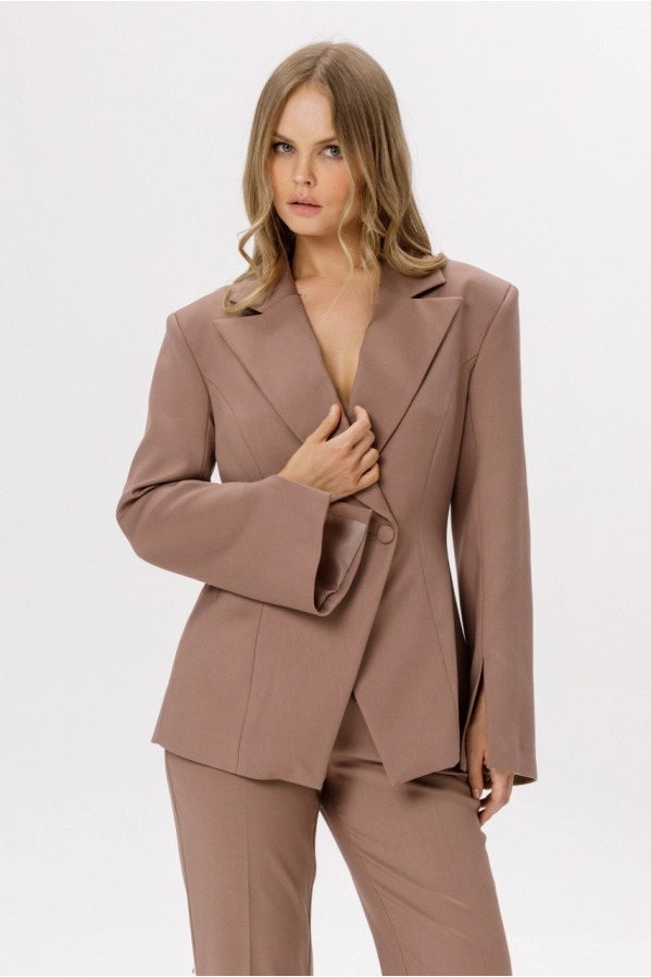 Жакет PiRS 6539 коричневый