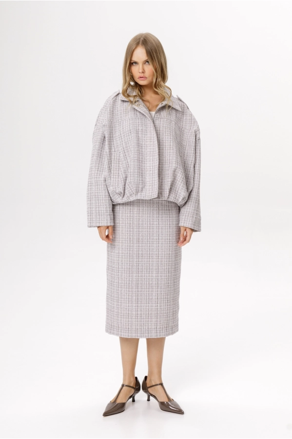 Куртка-бомбер PiRS 6667 серый