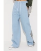 Брюки Buter 3250 голубой+хаки