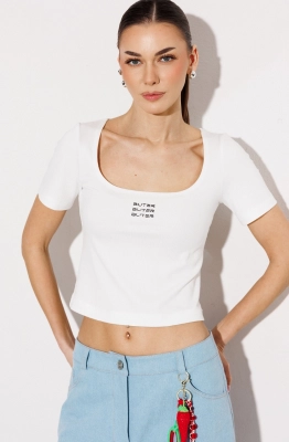 Топ Buter 3288 молочный 