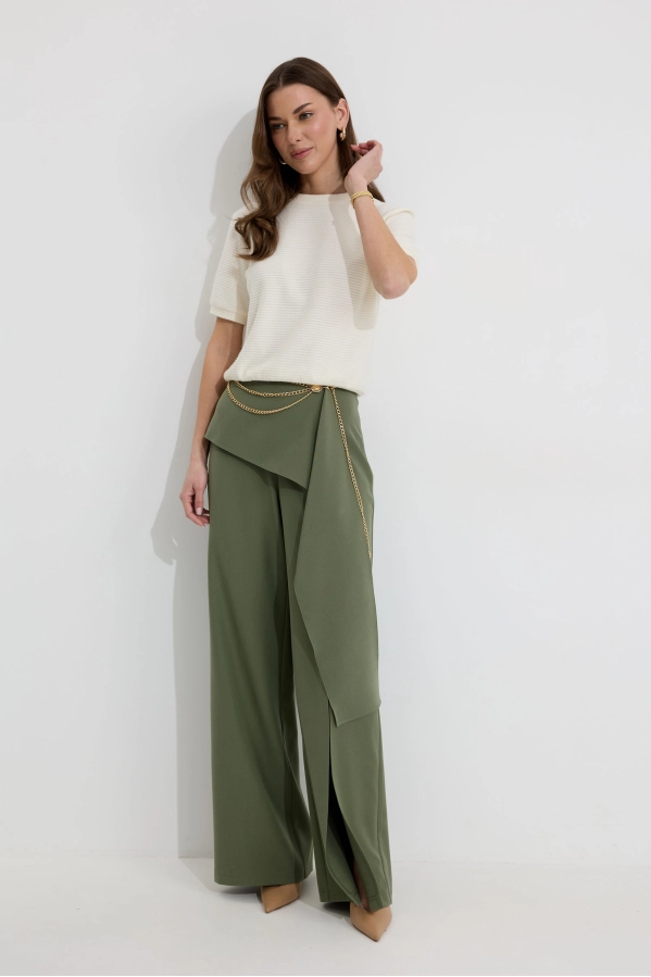 Брюки Lyushe 4304 зеленый