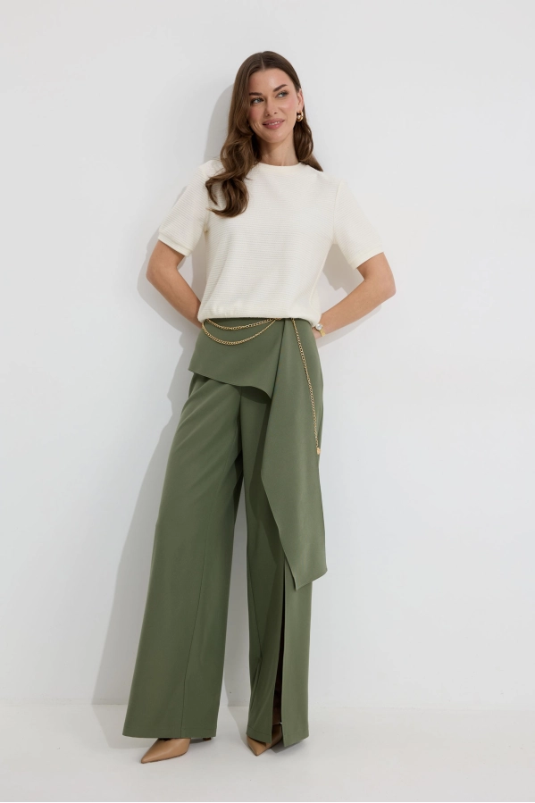 Брюки Lyushe 4304 зеленый
