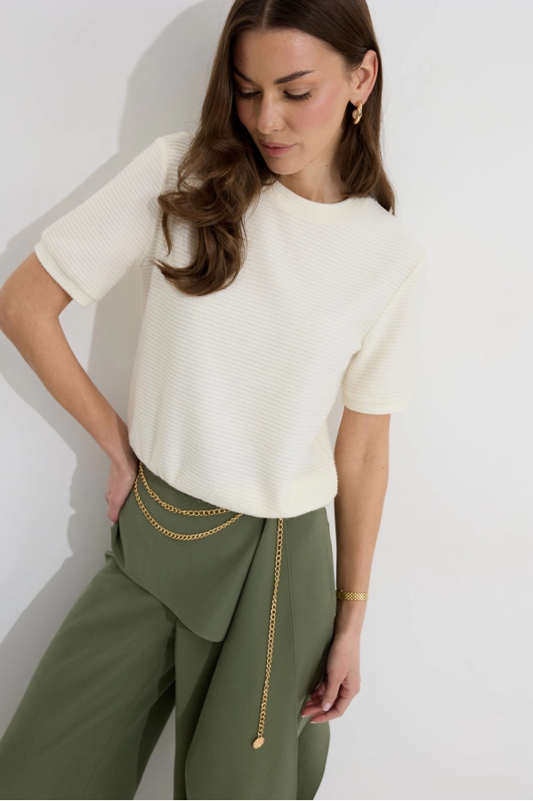 Брюки Lyushe 4304 зеленый