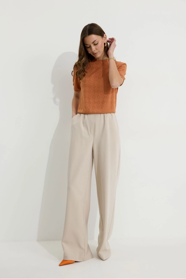 Брюки Lyushe 4326 бежевый