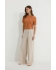 Брюки Lyushe 4326 бежевый