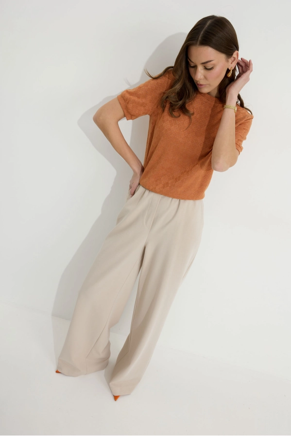 Брюки Lyushe 4326 бежевый