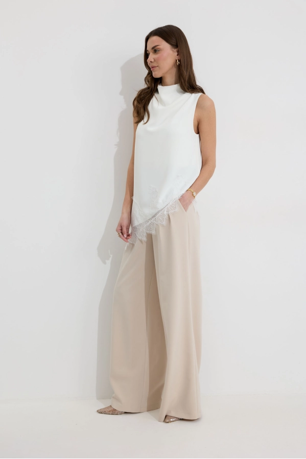 Брюки Lyushe 4326 бежевый