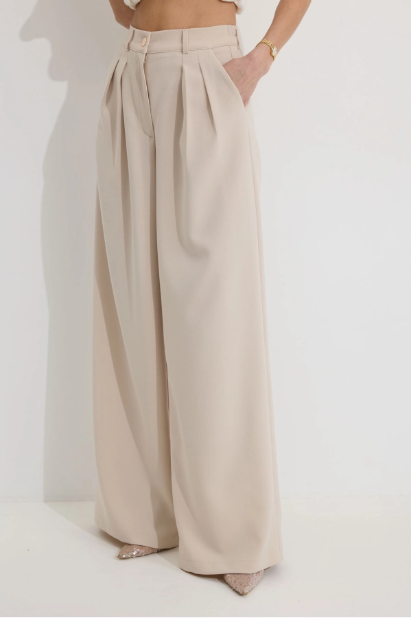 Брюки Lyushe 4326 бежевый