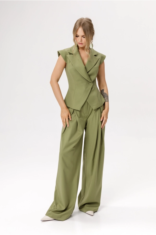 Жилет PiRS 6543 оливковый