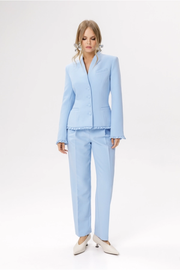 Костюм-двойка PiRS 6614 светло-голубой