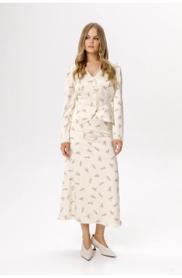 Блуза PiRS 6681 сливочный 