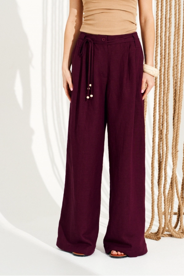 Брюки ELLETTO LIFE 12388 винный