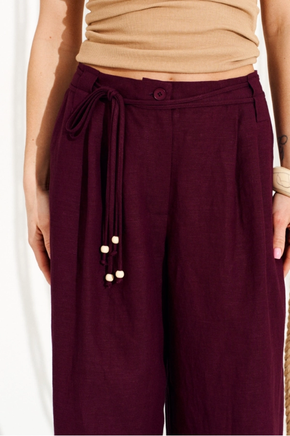 Брюки ELLETTO LIFE 12388 винный