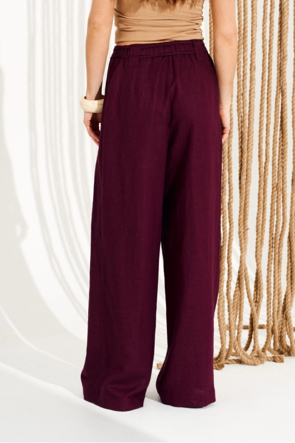 Брюки ELLETTO LIFE 12388 винный