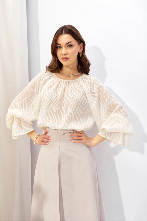 Блуза Lyushe 4324 молоко