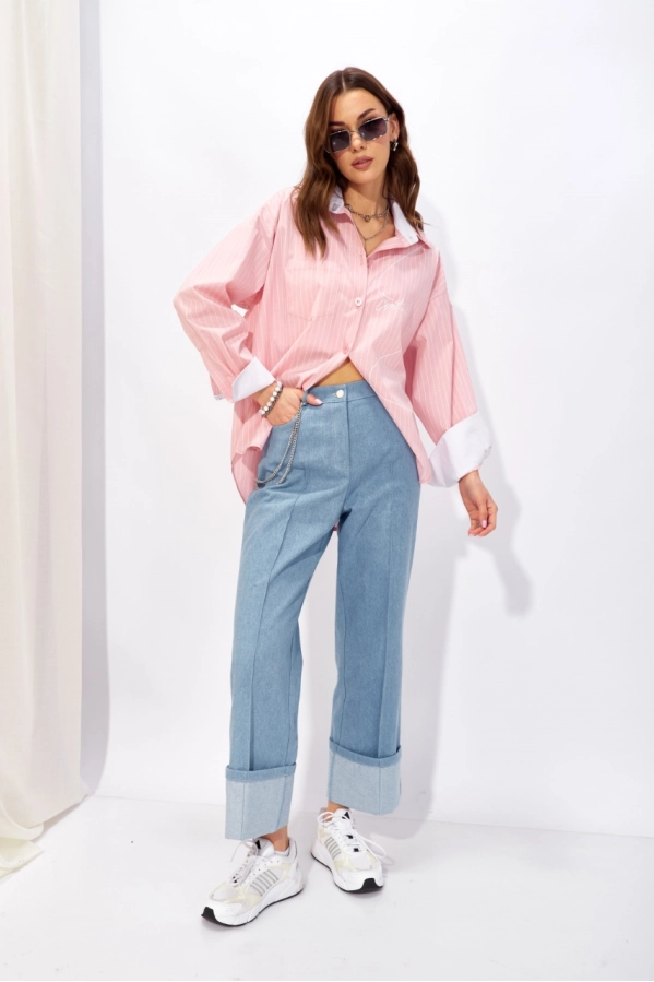 Брюки Lyushe 4329 голубой