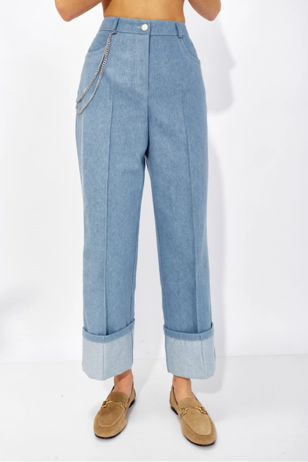 Брюки Lyushe 4329 голубой