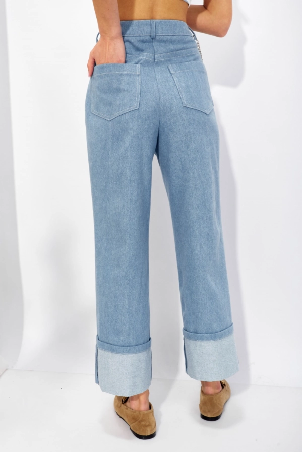 Брюки Lyushe 4329 голубой