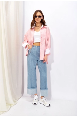 Брюки Lyushe 4329 голубой 