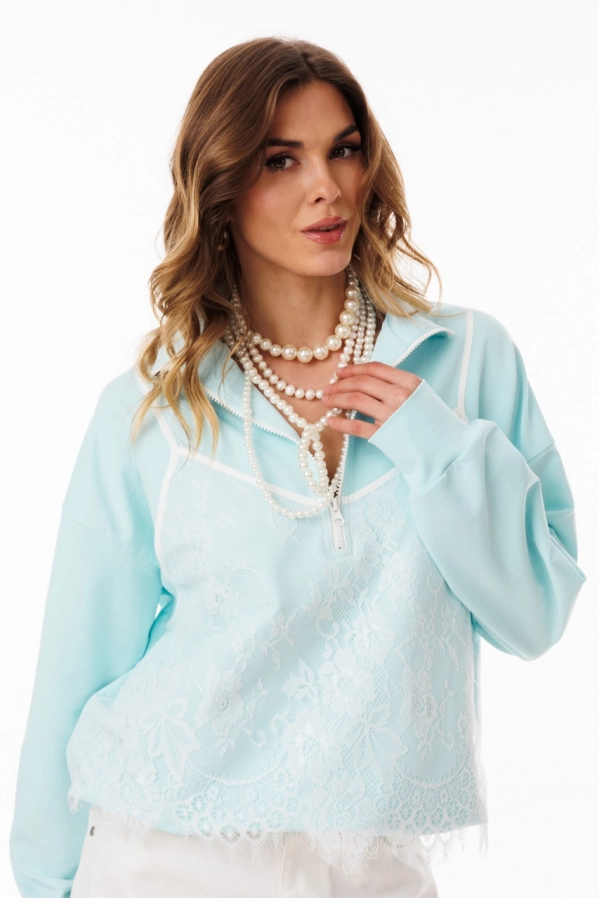 Джемпер EOLA 3056 ментол