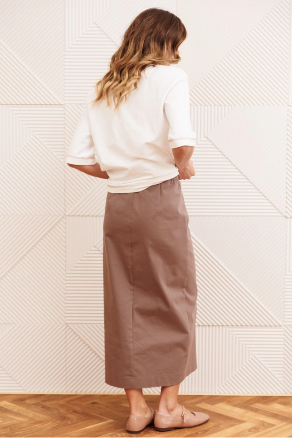 Костюм GIZART 5425 молочный+капучино