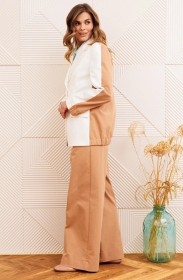 Костюм GIZART 5368 молочный+мокко мусс 