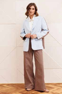 Костюм GIZART 5368 голубой+капучино 