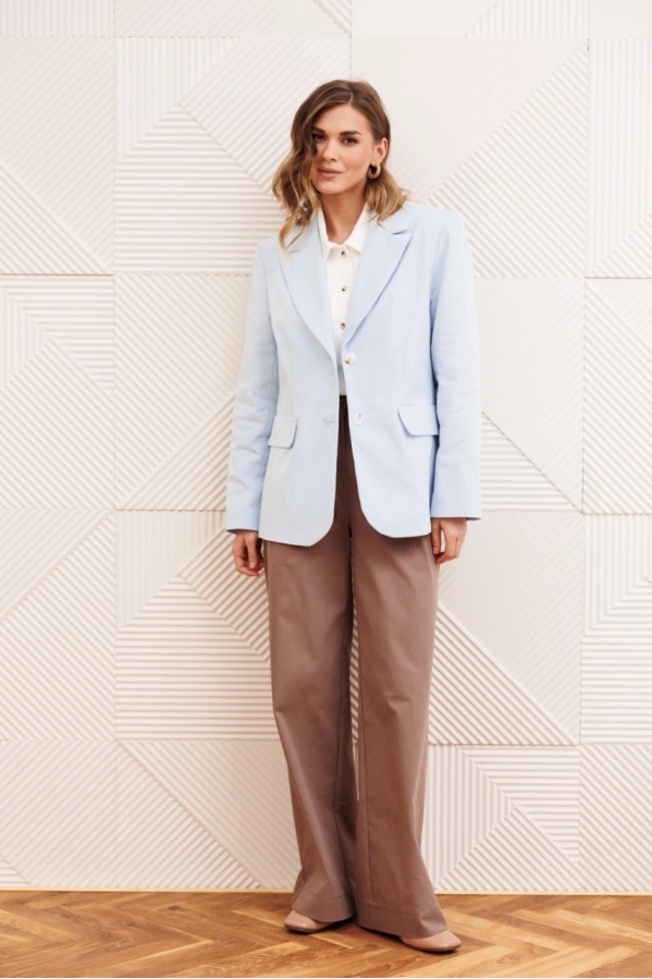 Жакет GIZART 15377 голубой