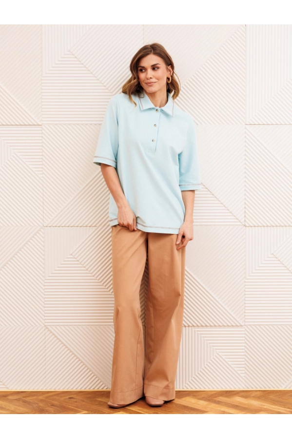 Брюки GIZART 35377 мокко мусс