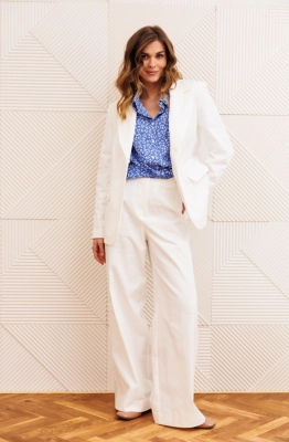 Брюки GIZART 35377 молочный 