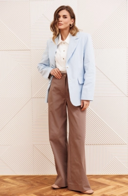 Костюм GIZART 5377 голубой+капучино 