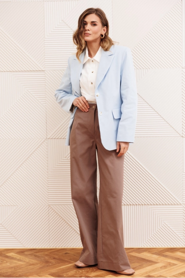 Костюм GIZART 5377 голубой+капучино