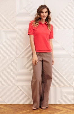 Костюм GIZART 5419/1 морковный+капучино 