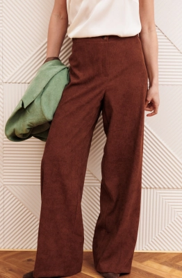 Брюки GIZART 35204 коричневый вельвет 