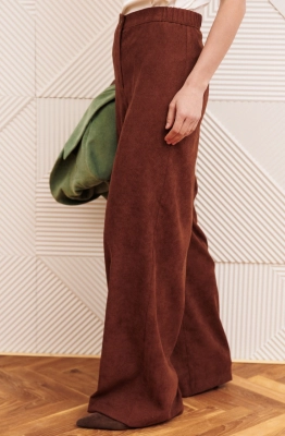 Брюки GIZART 35204 коричневый вельвет 