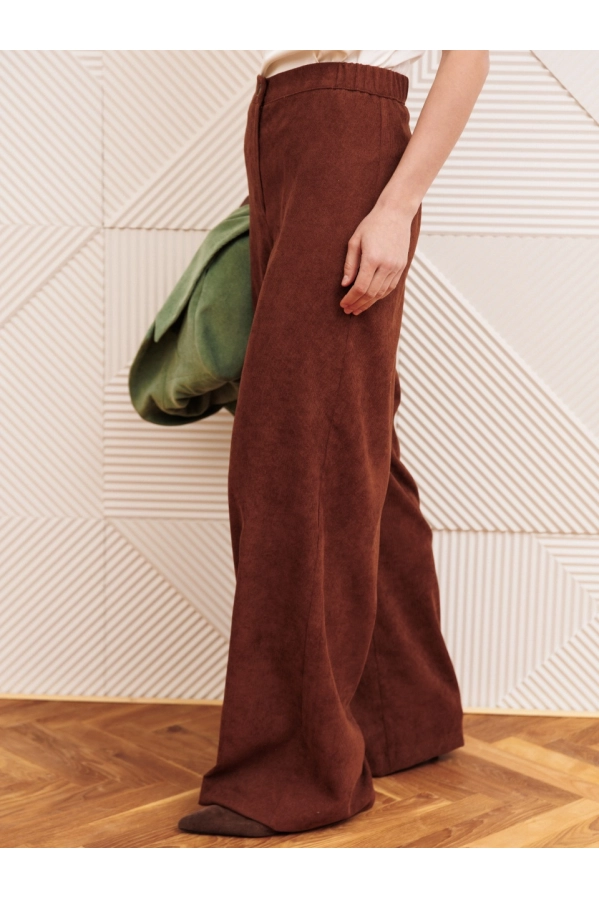 Брюки GIZART 35204 коричневый вельвет