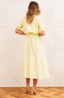 Платье GIZART 5126/2 сливочное масло 