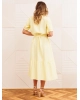 Платье GIZART 5126/2 сливочное масло