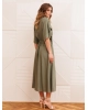 Платье GIZART 5444 хаки