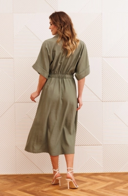 Платье GIZART 5444 хаки 
