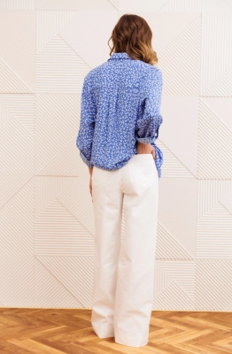 Костюм GIZART 5391/1 голубой+молочный 