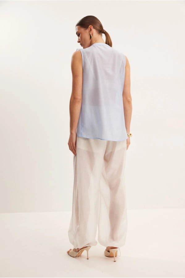 Блуза DAVA  4232 голубой