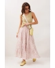 Юбка Buter 3299 розовые цветы